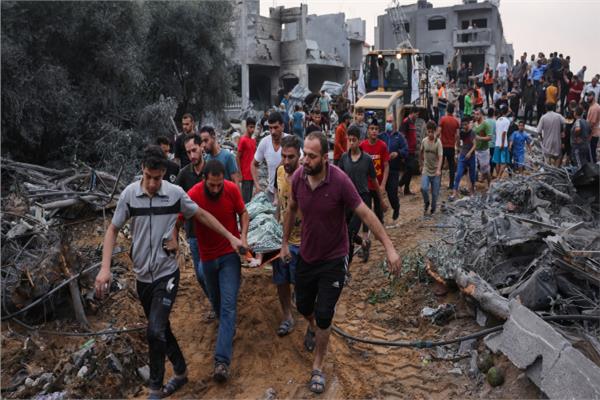 استشهاد 6 فلسطينيين في قصف للاحتلال الإسرائيلي غرب مدينة غزة