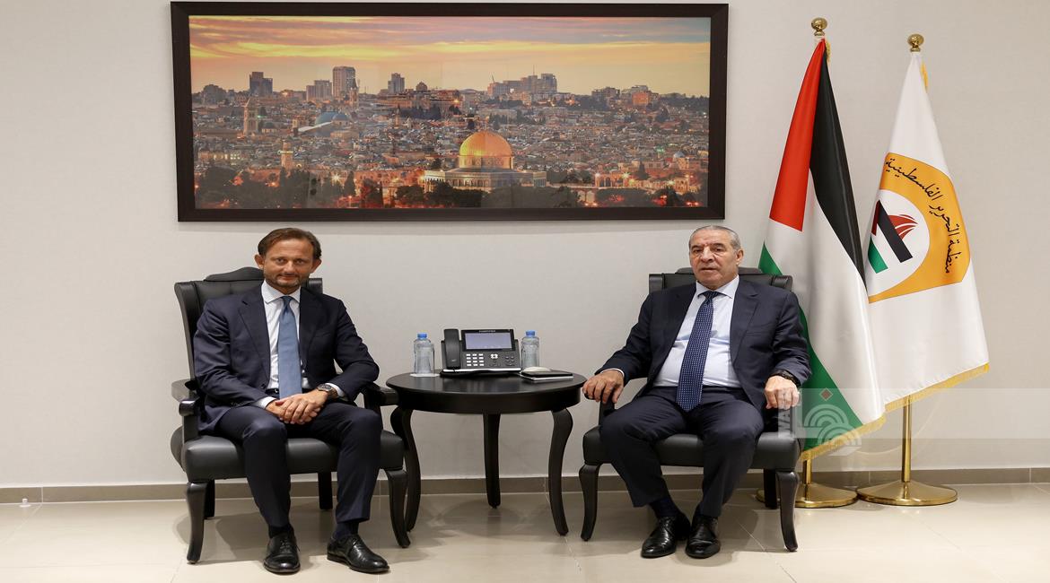 الشيخ يلتقي القنصل الإيطالي العام-الحياة الجديدة