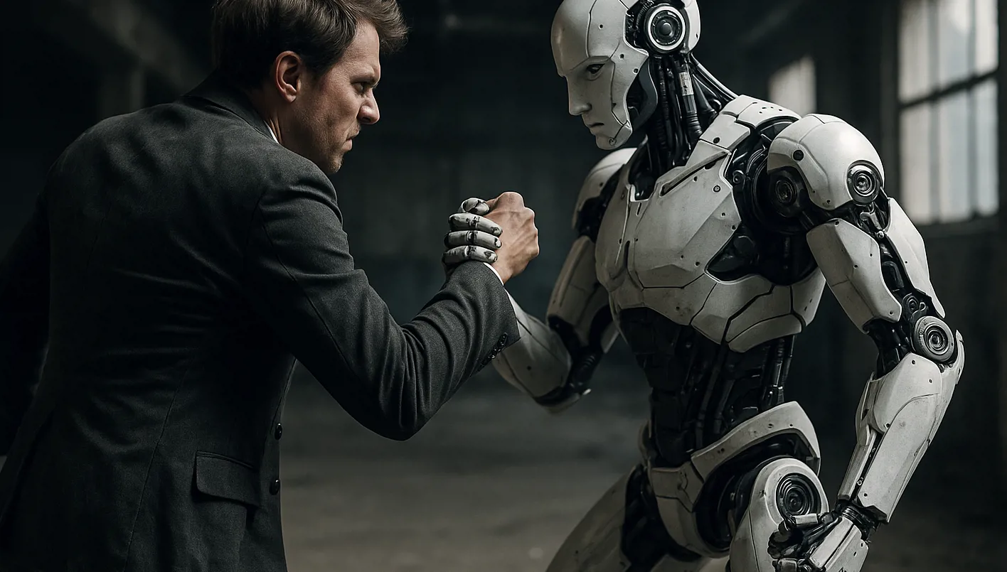 هل الصراع بين البشر والذكاء الاصطناعي حتمي؟