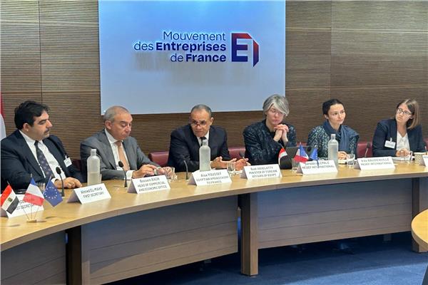وزير الخارجية يلتقي ممثلي كبرى الشركات وصناديق الاستثمار الفرنسية