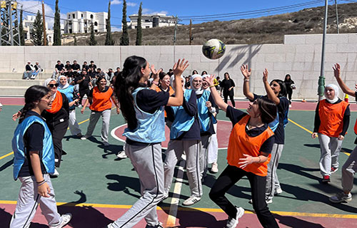 نابلس: المدرسة البريطانية العلمية تستضيف فعاليات اليوم الأوروبي للرياضة المدرسية