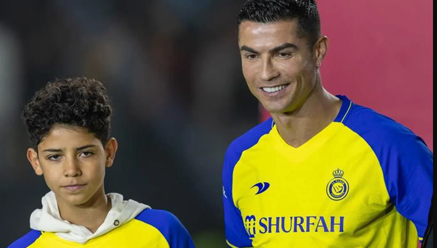 ريال مدريد يضع عينه على نجل كريستيانو رونالدو