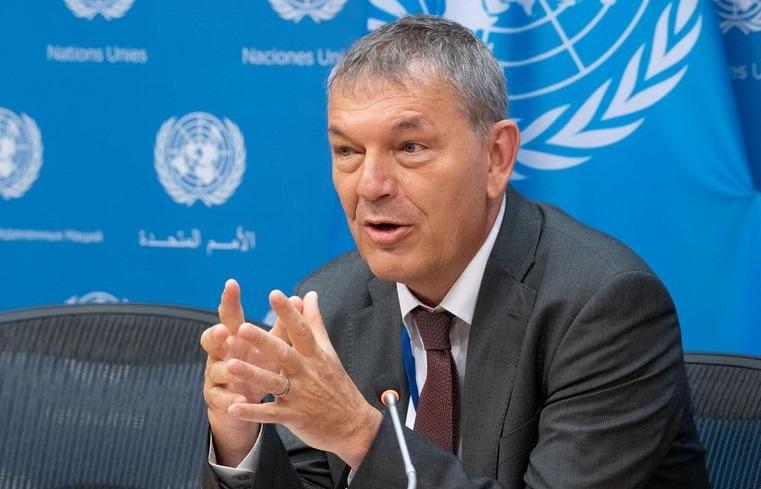 لازاريني يجدد دعوته لرفع الحظر الإسرائيلي عن الأونروا-الحياة الجديدة