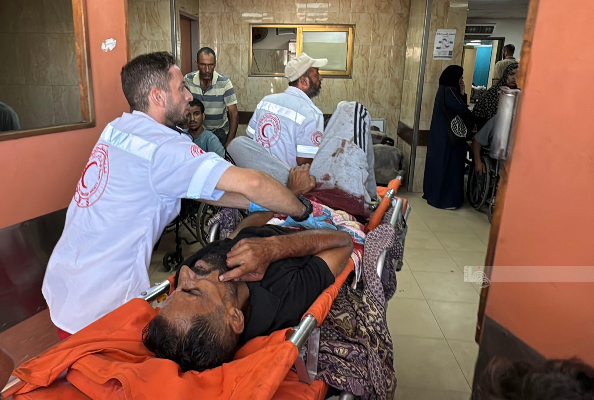 إصابة عدد من المواطنين برصاص الاحتلال غرب مدينة غزة-الحياة الجديدة