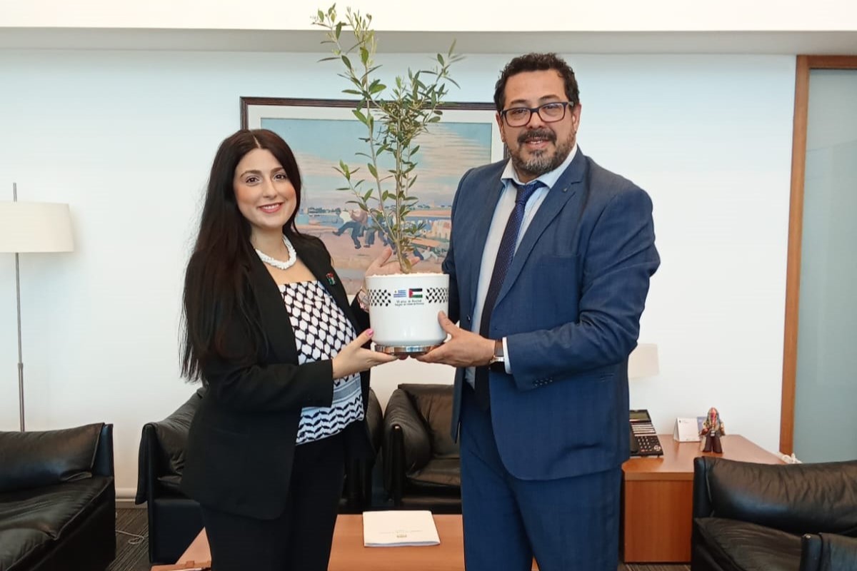 فلسطين والأوروغواي تبحثان تعزيز العلاقات الثنائية-الحياة الجديدة