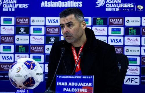 مدرب “الفدائي” يتحدث عن لقاءي منتخبي فلسطين والجزائر لـ”المحليين”