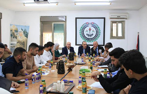 القدومي يلتقي أعضاء المجلس الشبابي المركزي ويؤكد على شمولية التمثيل.. داخلياً وخارجياً