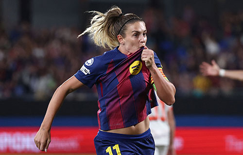 سيدات برشلونة يسحقن بايرن بسباعية في دوري أبطال أوروبا