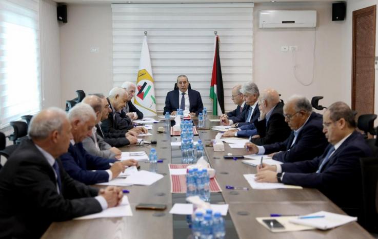 برئاسة الشيخ.. اللجنة التنفيذية لمنظمة التحرير تناقش اتفاق شرم الشيخ لوقف الحرب-الحياة الجديدة