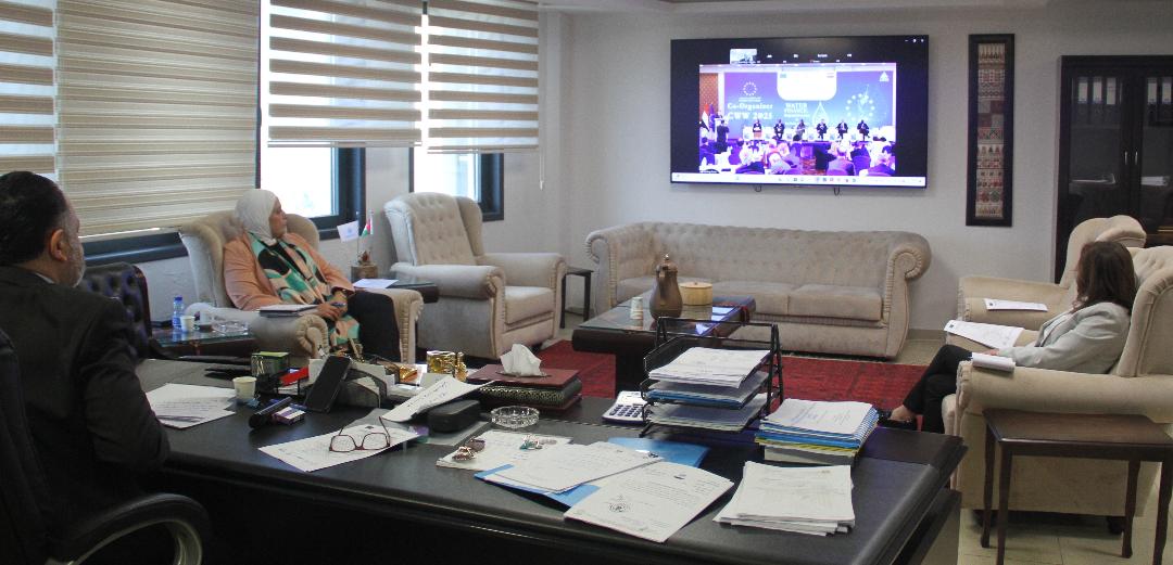 الميمي يدعو لإدراج بند خاص بالدول المتأثرة بالاحتلال والصراعات في الاستراتيجية الإقليمية للمياه-الحياة الجديدة