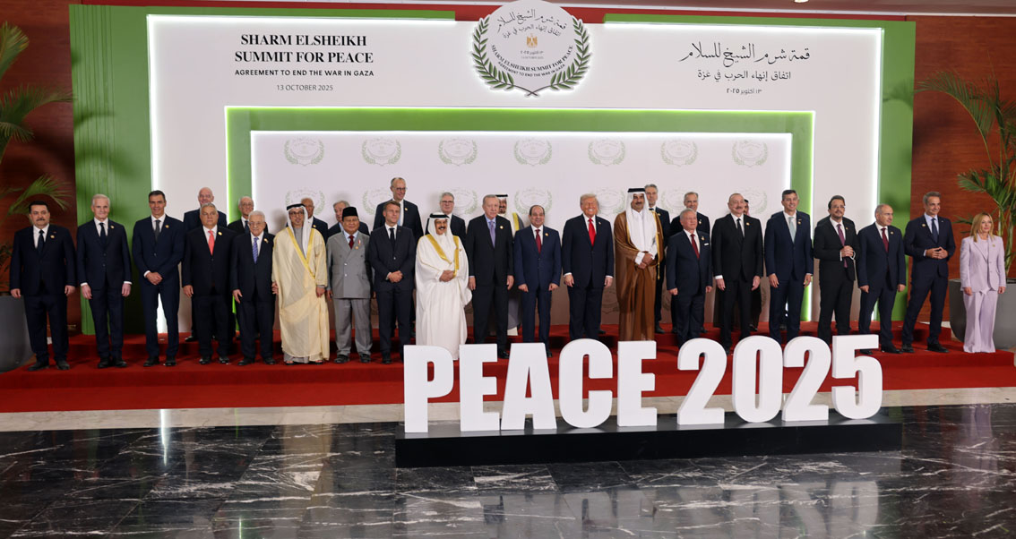 الحرب انتهت والآن يبدأ الإعمار.. وأشكر الرئيس عباس على حضوره ومشاركته في القمة-الحياة الجديدة