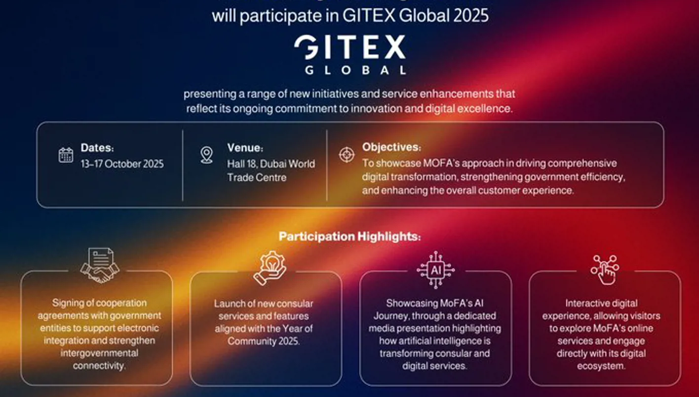 الإمارات في جيتكس 2025: تميّز حكومي.. والإنسان في صميم التقنية