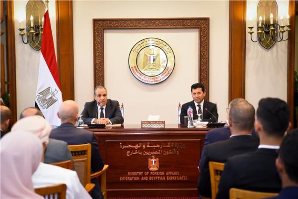 وزير الخارجية: مصر تدعم كافة المبادرات التي تهدف لبناء أطر شبابية عربية مستدامة