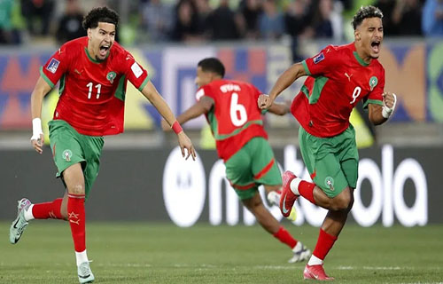 المغرب يتأهل لنهائي كأس العالم للشاب باجتياز فرنسا في انجاز لأول مرة في التاريخ