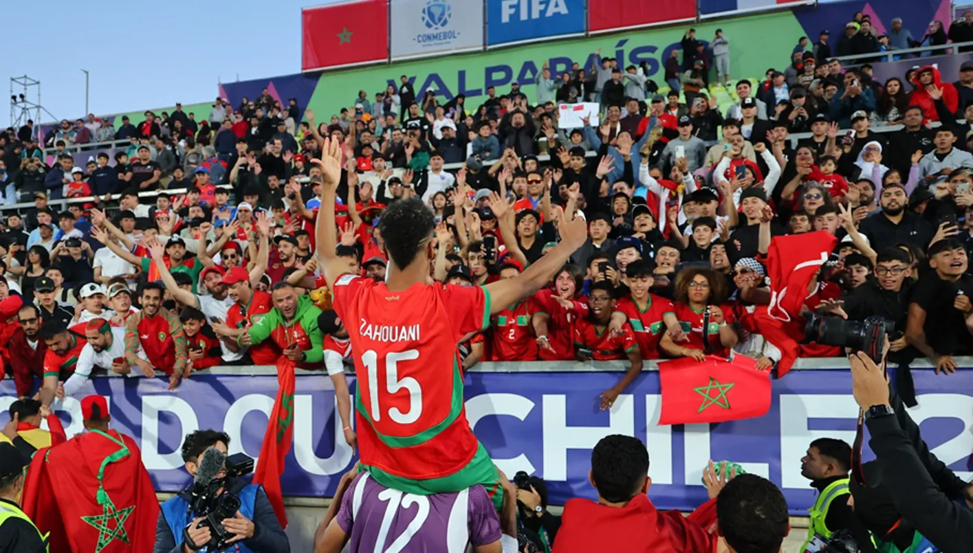 دموع وفرح وجنون… صور مؤثرة للاعبي المغرب بعد التأهل إلى نهائي كأس العالم تحت 20 سنة