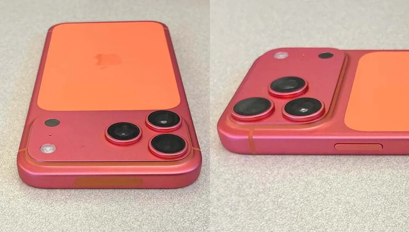 ما قصّة تحول لون أيفون 17 برو البرتقالي إلى وردي؟