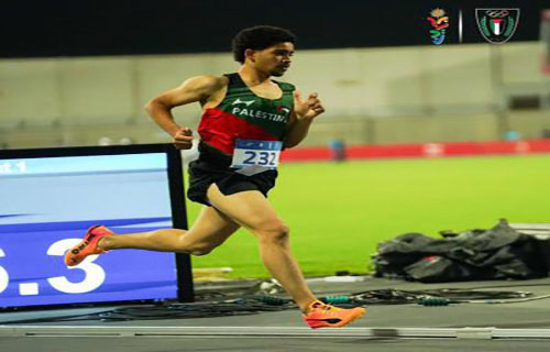 العداء محمد براهمة يسجل رقماً جديداً في سباق 800 م