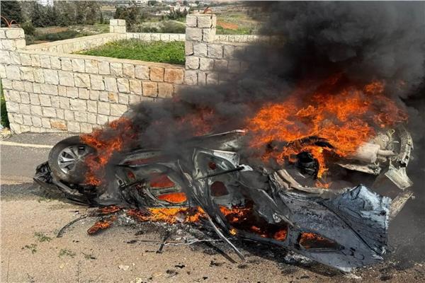 شهيد في ضربة اسرائيلية استهدفت سيارة في جنوب لبنان