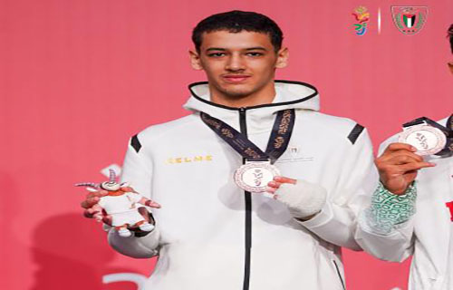 بطل التايكواندو عبدالهادي فرج يحصد برونزية وفيفيان عليص تدنو من ذهب “المواي تاي”