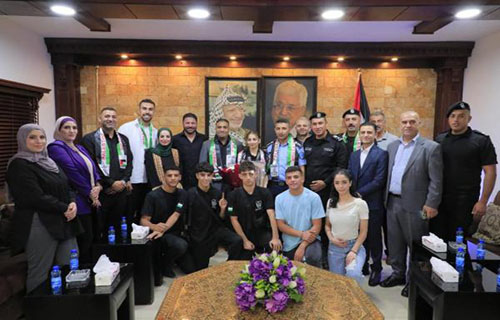 البطلة الذهبية “فيفيان عليص” تحظى باستقبال رسمي حاشد و”جوجيتسو فلسطين” يستهل مشواره..اليوم