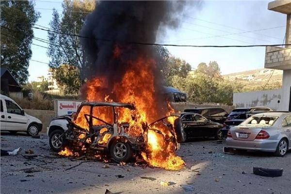 إصابات بغارة إسرائيلية على سيارة جنوب لبنان