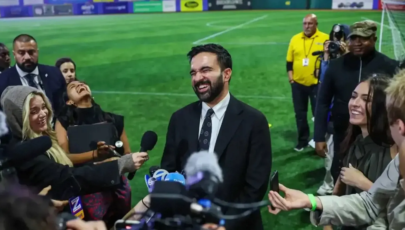 الفريق الذي اجتمع عليه زهران ممداني وابن دونالد ترامب (فيديو)