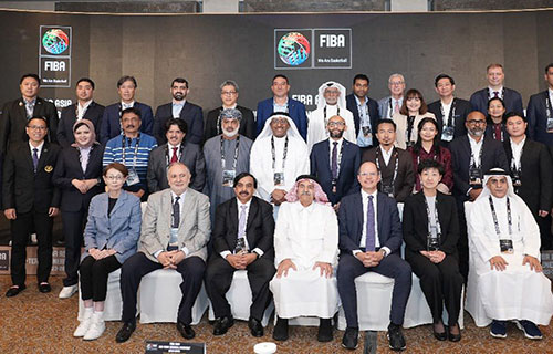 فلسطين تشارك في اجتماعات الجمعية العمومية لاتحاد كرة السلة الآسيوي بالهند