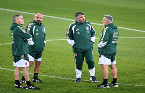 تصفيات مونديال 2026: غاتوزو يتوقع
“أقصى التزام ممكن” من لاعبي إيطاليا