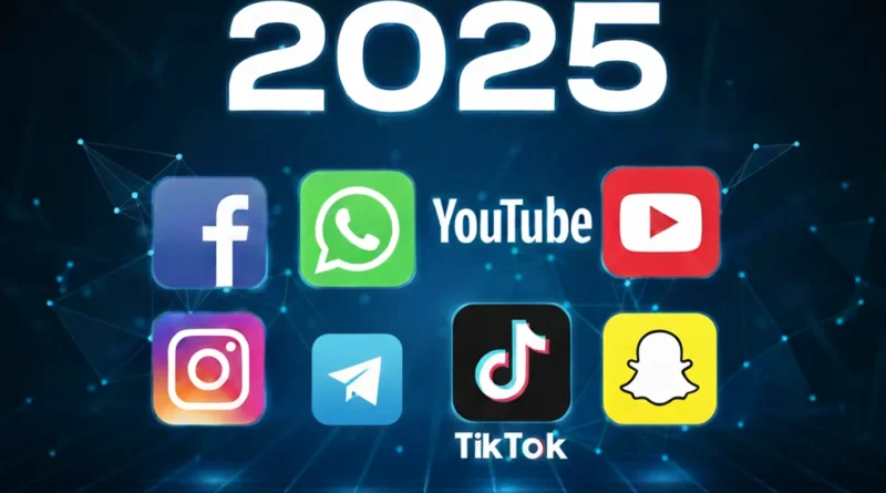 قائمة أكثر 7 منصات جذباً للمستخدمين في 2025