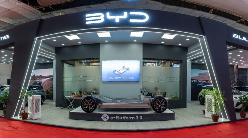شركة “BYD ” الصينية تسجل رقما قياسيا بمبيعات السيارات الكهربائية