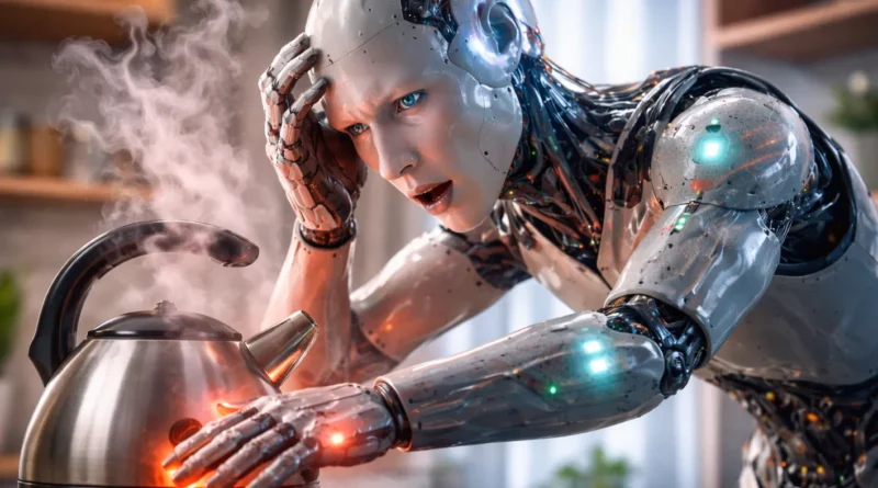 جلد ذكي يعلّم الروبوتات الإحساس بالألم