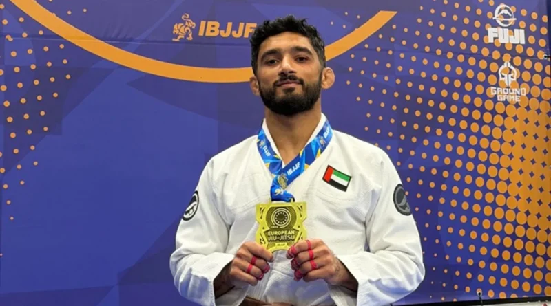 إنجاز للإماراتي سلطان جبر في بطولة أوروبا للجوجيتسو