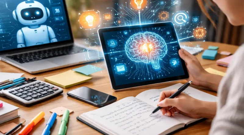 ما أهم تطبيقات الذكاء الاصطناعي في مجال المذاكرة الدراسية؟