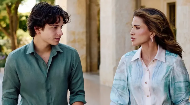 الملكة رانيا تُعايد الأمير هاشم بعيده الـ 21: “قديش فخورة فيك” (صور)