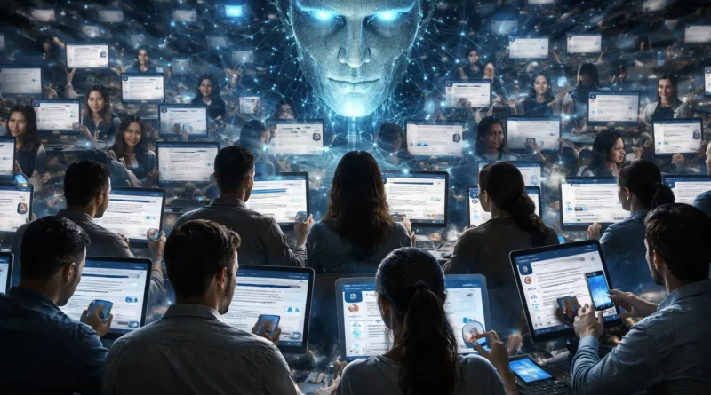 أسراب الذكاء الاصطناعي: تضليل رقمي جديد يهدّد أسس الديموقراطية