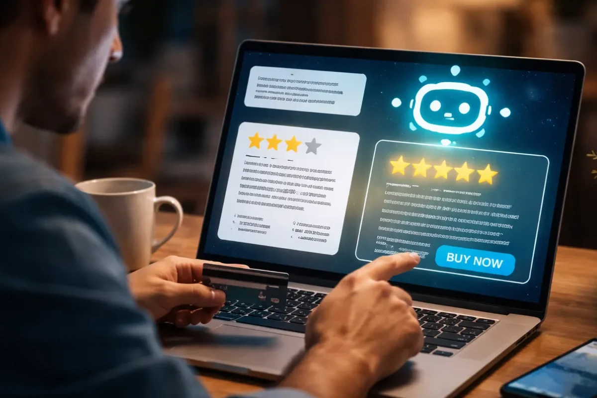 الأثر السلوكي لانحياز روبوتات الدردشة في اتخاذ القرار