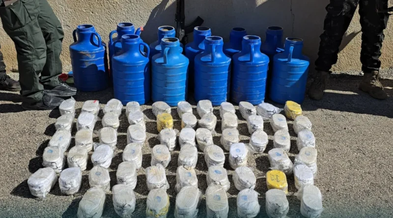 “الإخبارية السورية”: ضبط شحنة مخدرات آتية من لبنان قُرب منطقة الزبداني (صور)