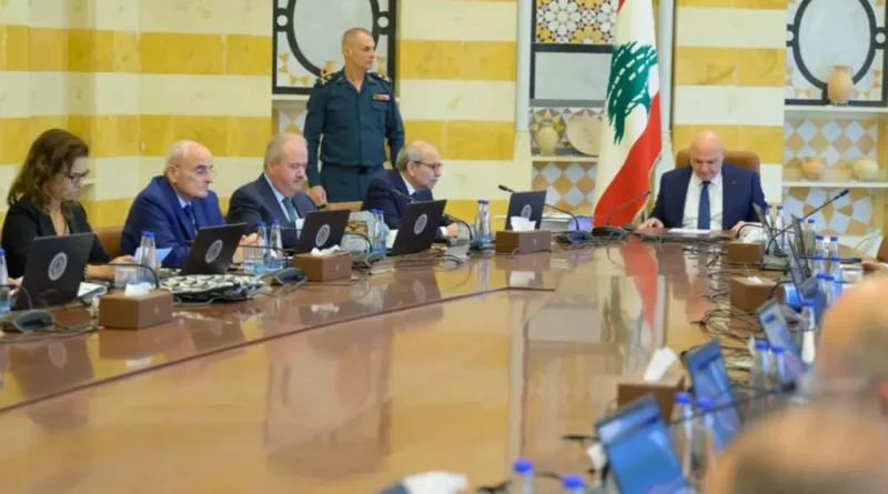 مجلس وزراء هادئ الإثنين حيال خطة الجيش اللبناني