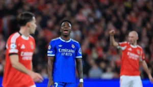 بسبب فينيسيوس… 3 أمور تقلق ريال مدريد قبل مواجهة بنفيكا في دوري أبطال أوروبا