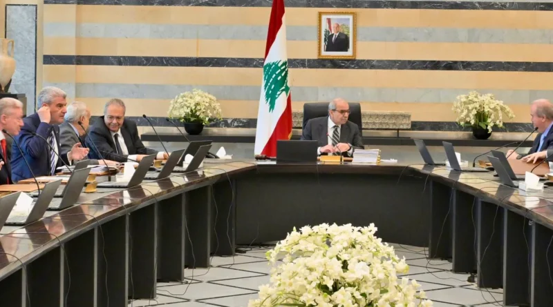 جلسة لمجلس الوزراء: تشديد على الإصلاح ومكافحة التهرّب الضريبي