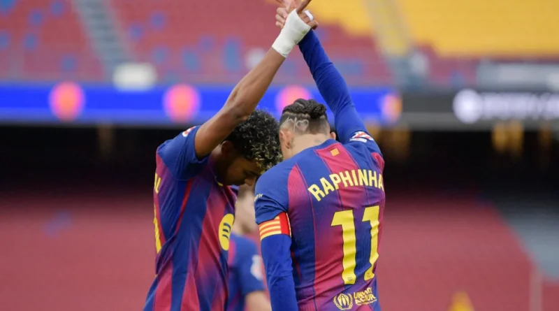 يامال يدوّن أول “هاتريك” في مسيرته ويقود برشلونة لتعزيز الصدارة (فيديو)