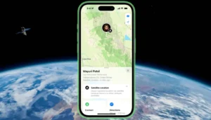 عند انقطاع التغطية… كيف تشارك موقعك عبر القمر الاصطناعي في “أيفون”؟
