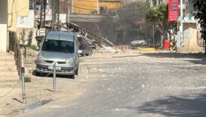 بالفيديو – غارات إسرائيلية على محطات “الأمانة” في جنوب لبنان