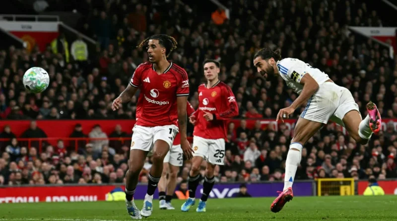 رقم كارثي… مانشستر يونايتد يسقط أمام ليدز يونايتد على أرضه للمرّة الأولى منذ 45 عاماً