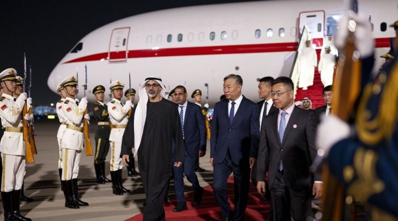 اتفاقيات إماراتية صينية في بكين لتوسيع التعاون في قطاعات حيوية