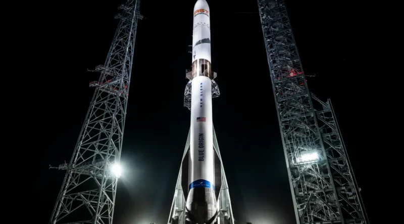 إطلاق جديد مرتقب لصاروخ “نيو غلين” التابع لـ”بلو أوريجين”