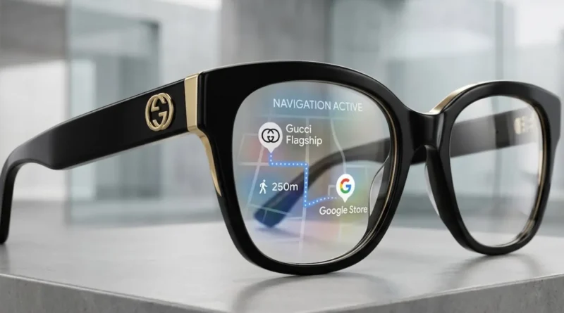 غوتشي تدخل عالم النظارات الذكية: شراكة مع غوغل تعيد رسم مستقبل الموضة الفاخرة