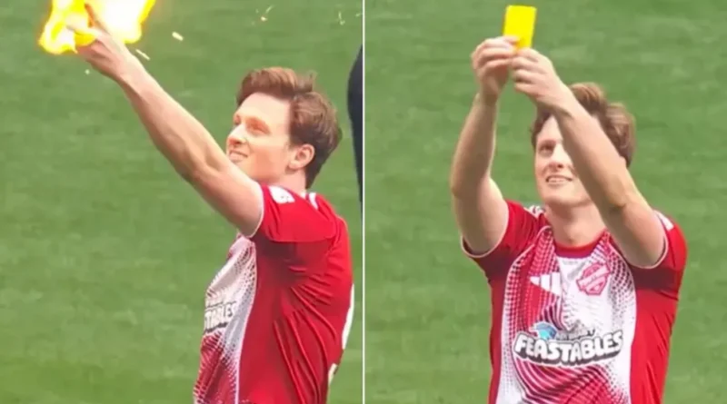 لقطة نارية تشعل “ويمبلي”… عرض مجنون يخطف الأضواء (فيديو وصور)