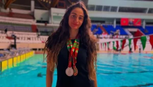 السباحة السورية إنانا سليمان لـ”النهار”: قذيفة سقطت بجانبي… ولكن!