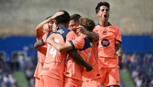 كم نقطة يحتاجها برشلونة لحسم لقب الدوري الإسباني؟